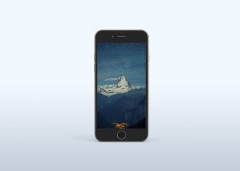 iPhone 6s Space Grey Mockup