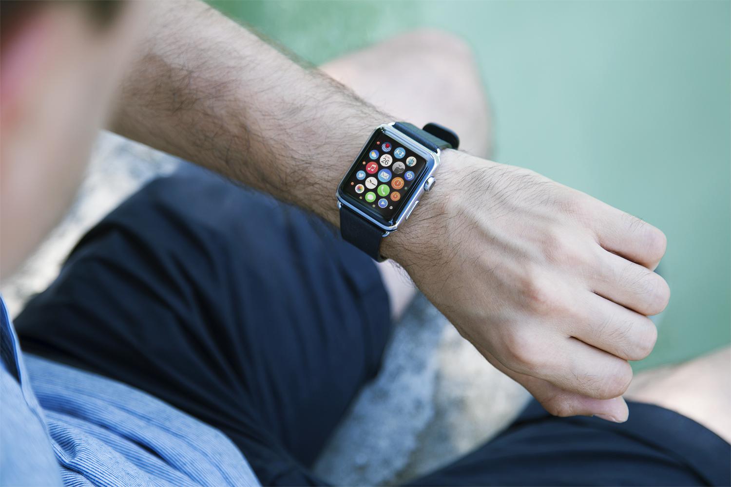 Apple Watch on Wrist Mockups