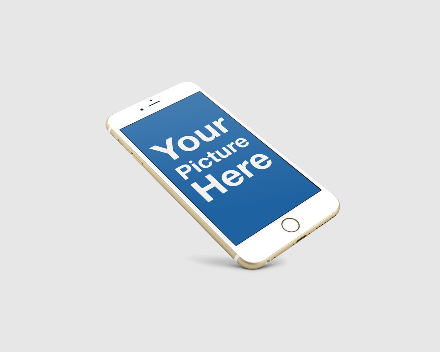 Set of Floating iPhone Mockups