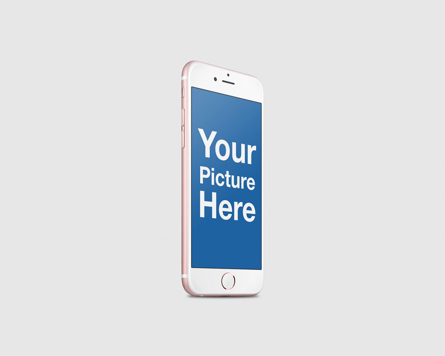 Set of Floating iPhone Mockups