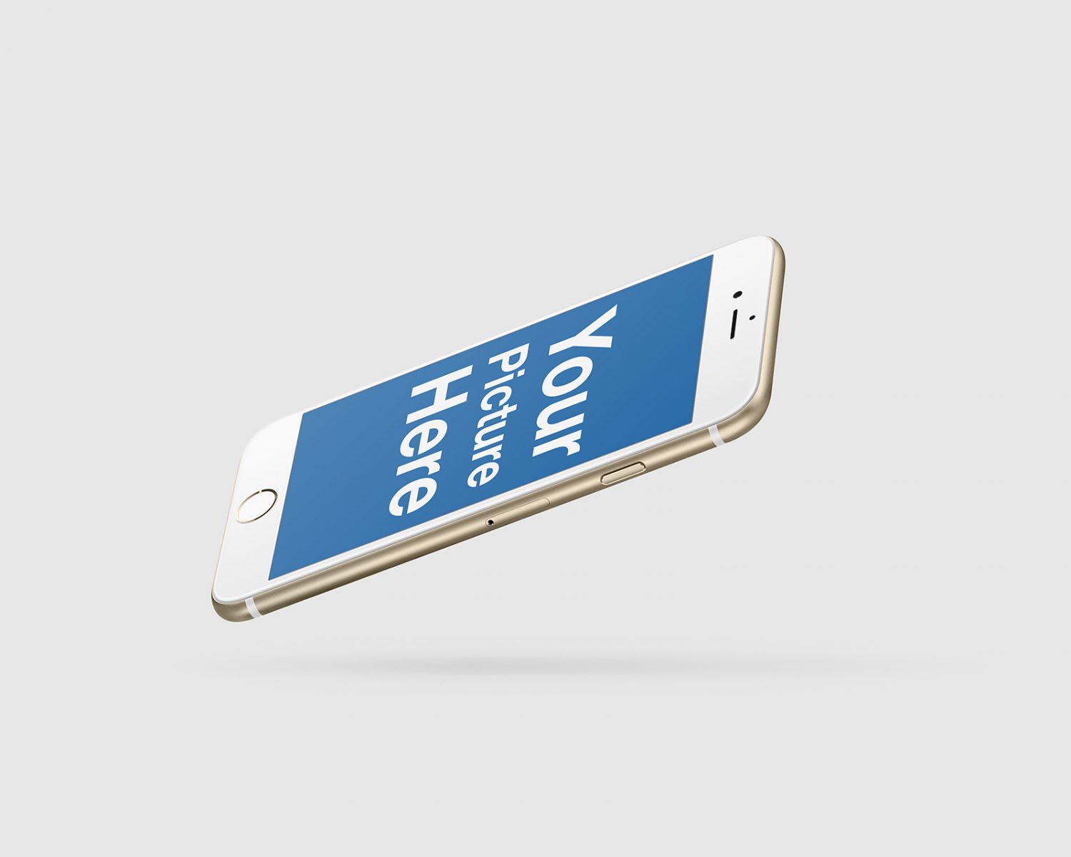 Set of Floating iPhone Mockups