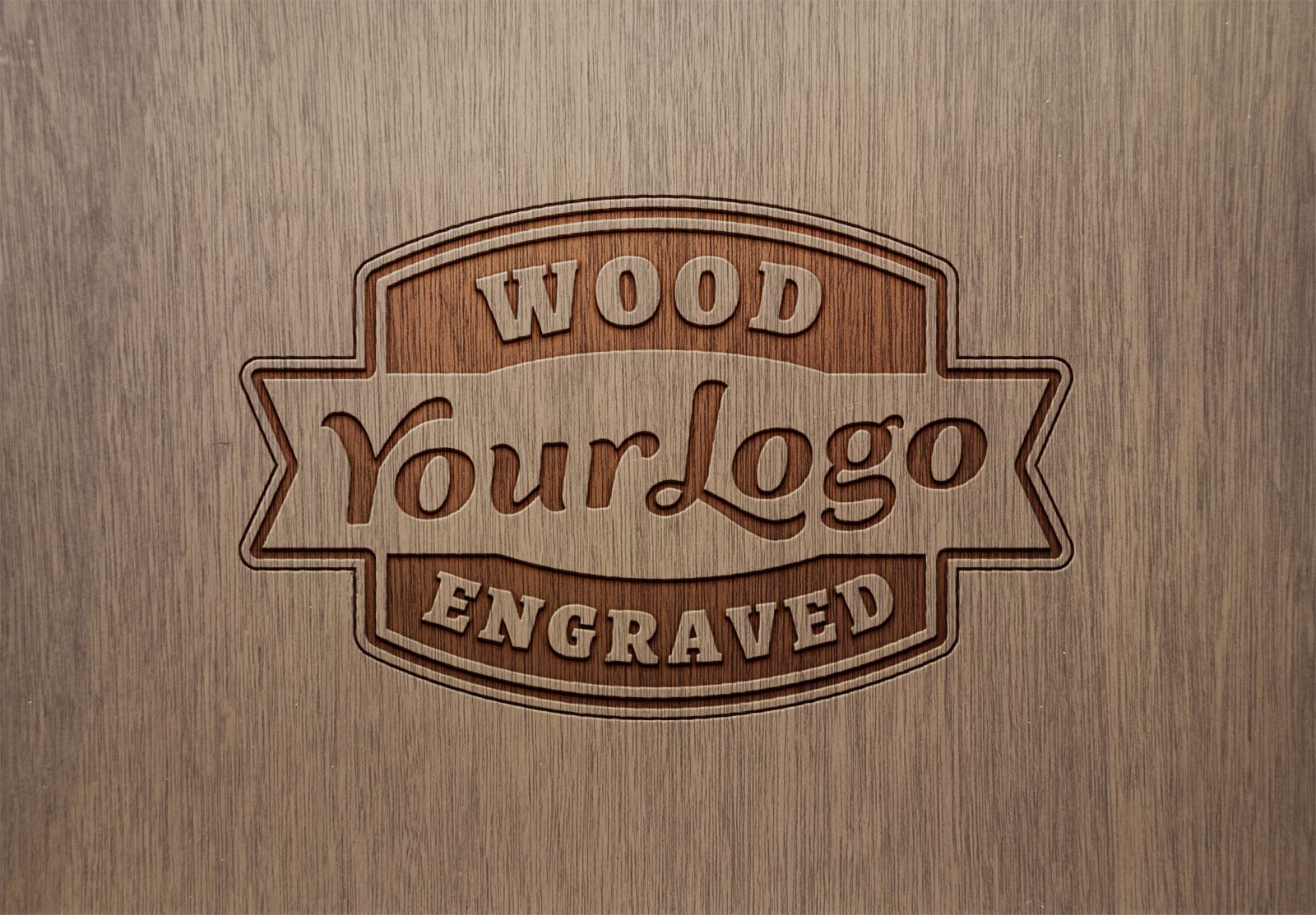 Download Wood Engraved Logo Mockup Best Free Mockups