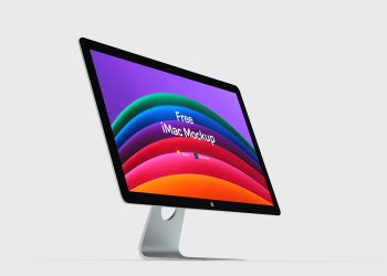 Premium iMac Mockup PSD