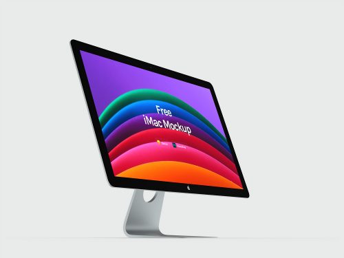Premium iMac Mockup PSD