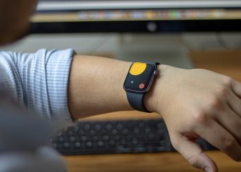 Apple Watch on Arm Mockup