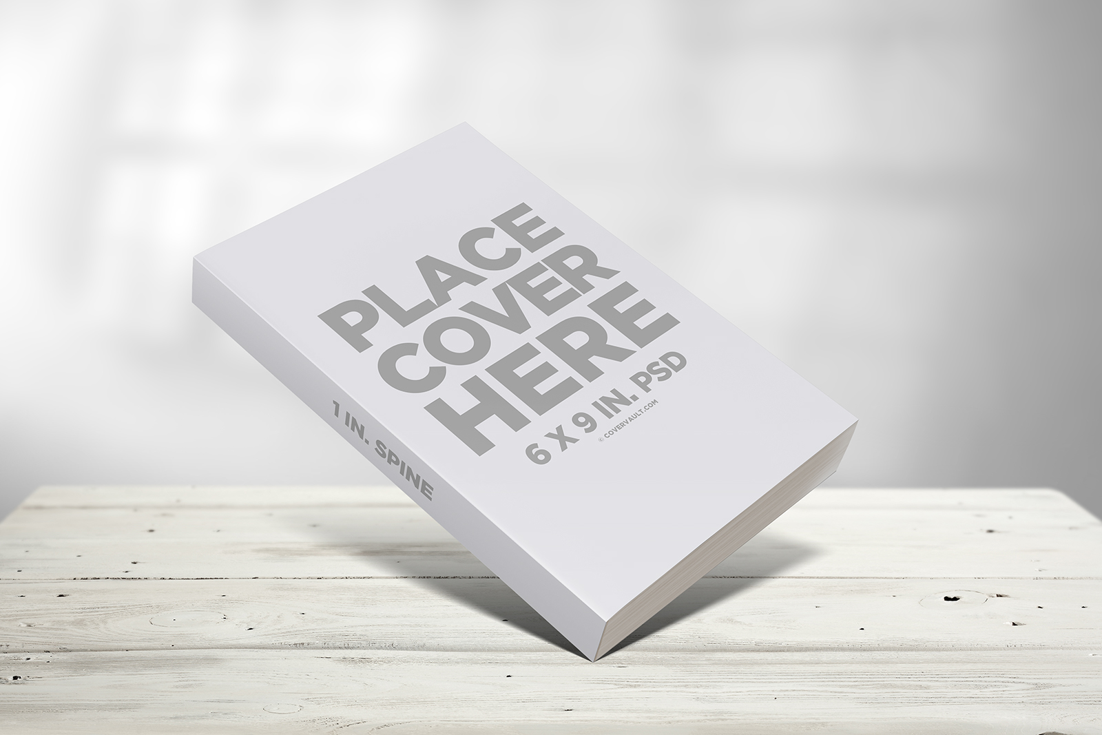 Propped Paperback Book Mockup