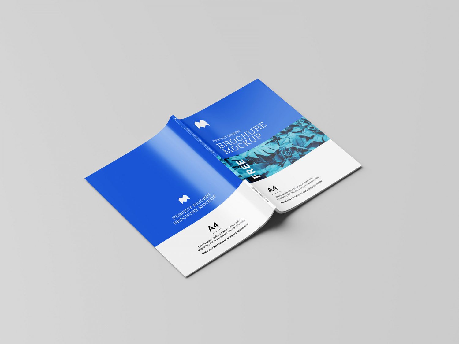 Free Book Brochure Mockup