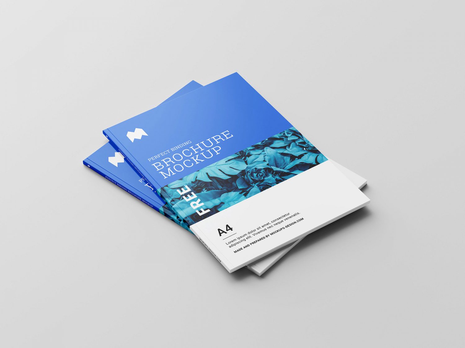 Free Book Brochure Mockup