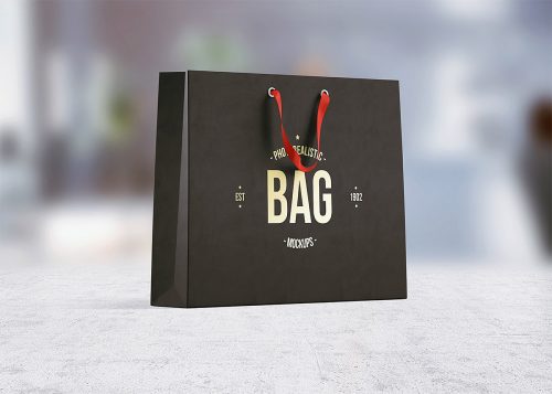 Shopping Bag Free PSD Mockup