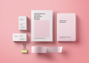 Basic Stationery Branding Mockup