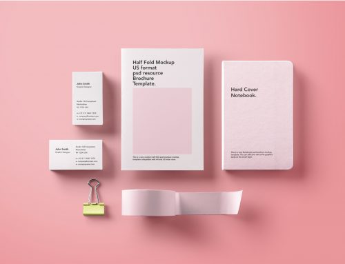 Basic Stationery Branding Mockup