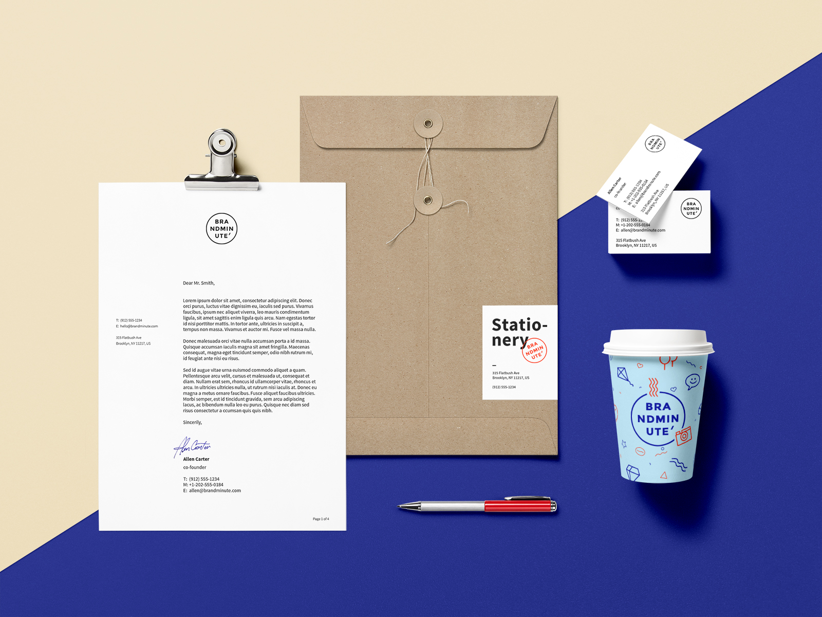 Branding Identity Mockup Vol. 15