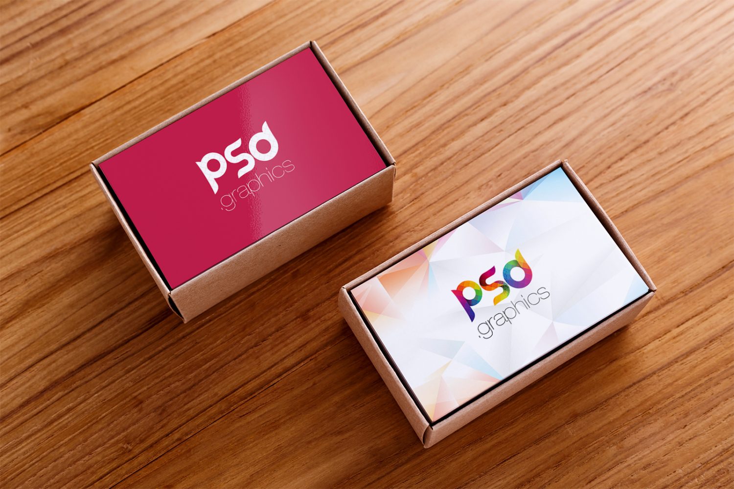 Business Card Box Mockup