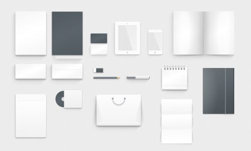 Corporate Style Brand Identity Mockup