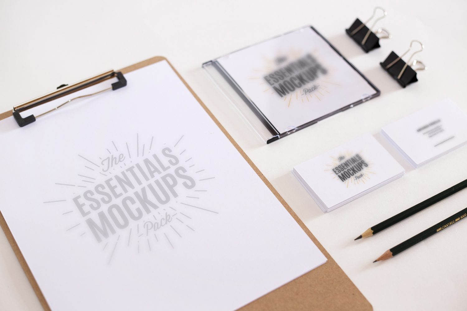 Essentials Mockups Free Set