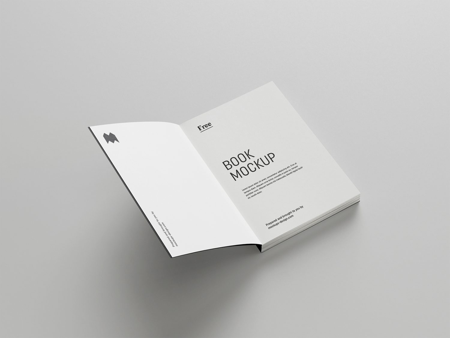 Free Book Mockup