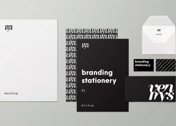 Free Branding Stationery Mockup