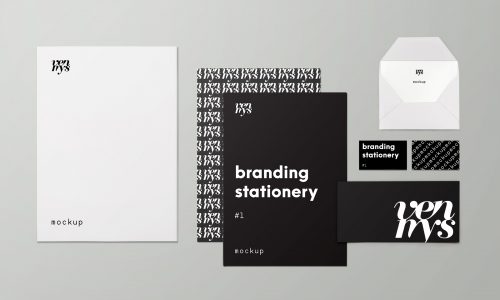 Free Branding Stationery Mockup
