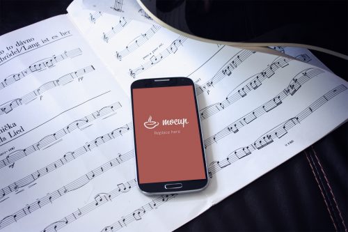 Free Samsung Mockup Musician