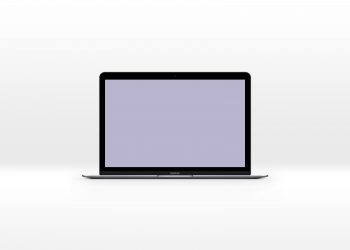 New Macbook PSD Mockup