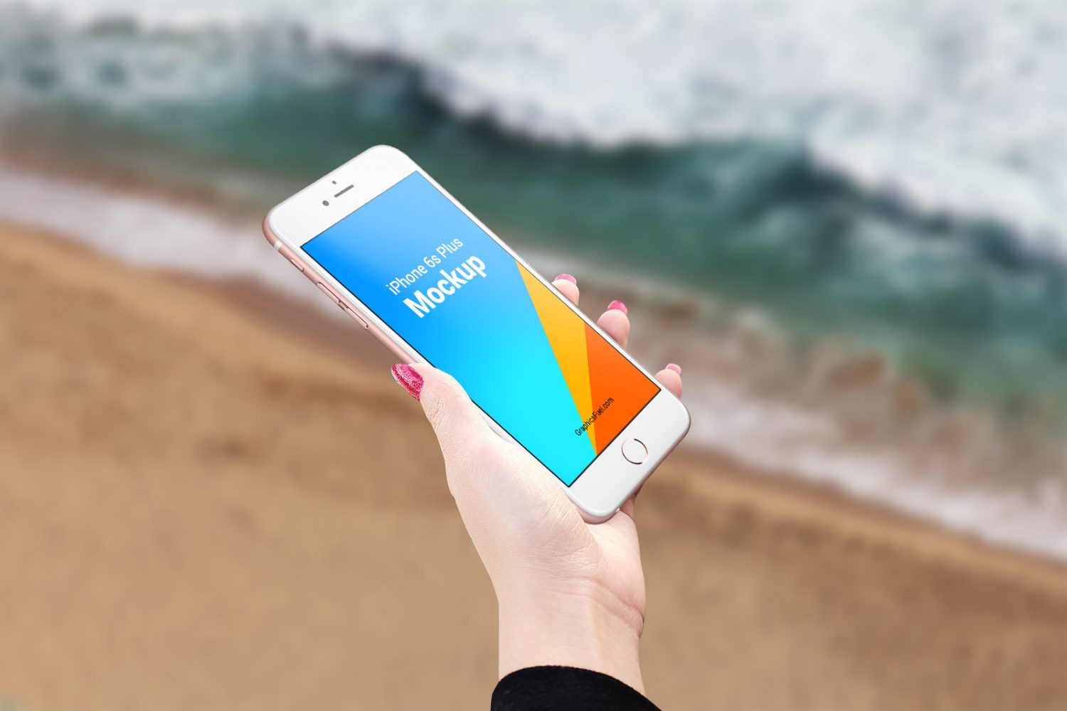 Outdoor iPhone Mockup