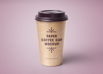 Premium Paper Coffee Cup Mockup PSD Set