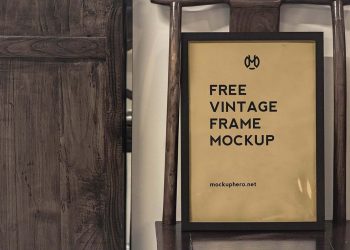 Vintage Posters Frame Mockup