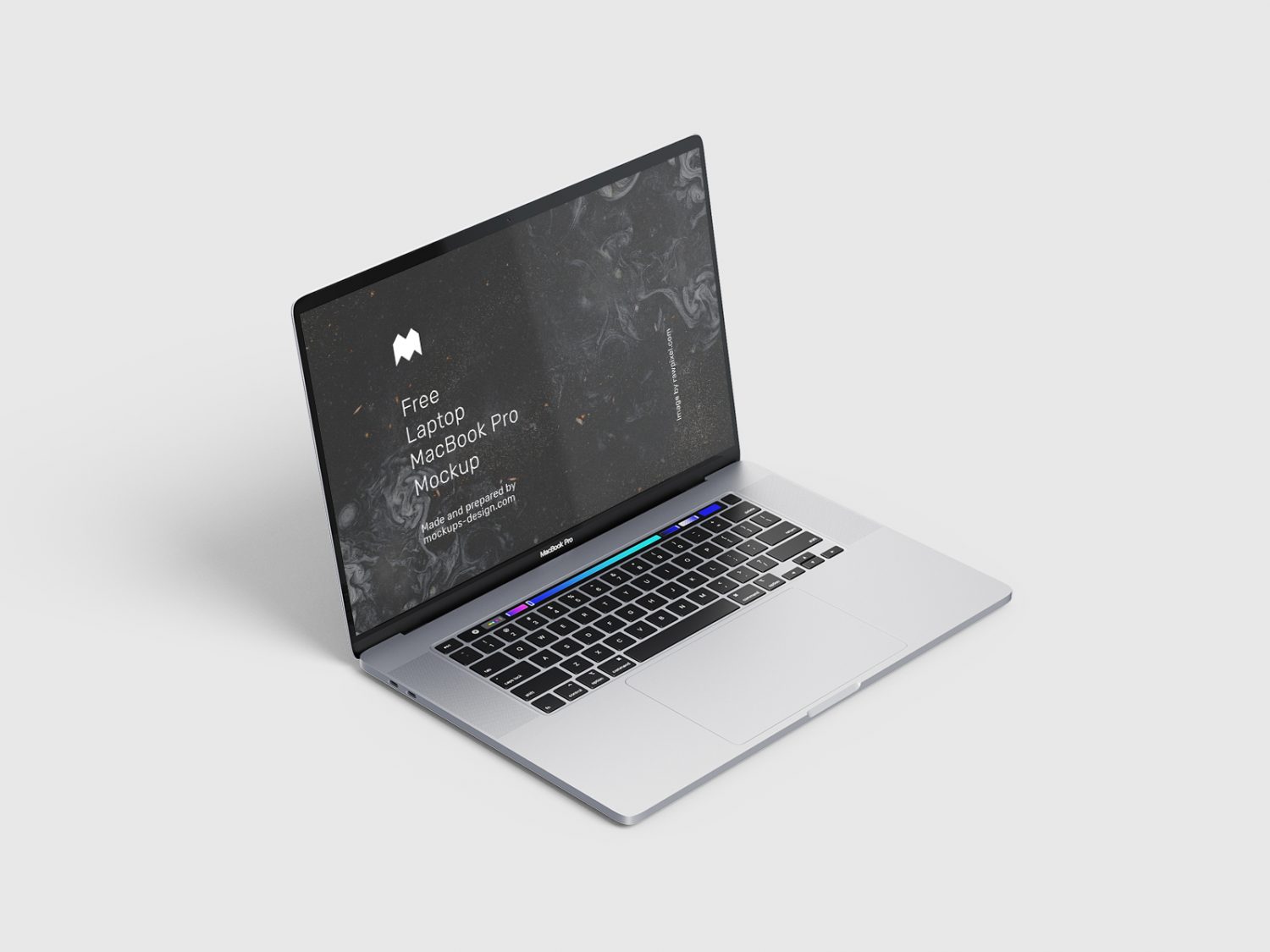 4 Free MacBook Pro mockups PSD