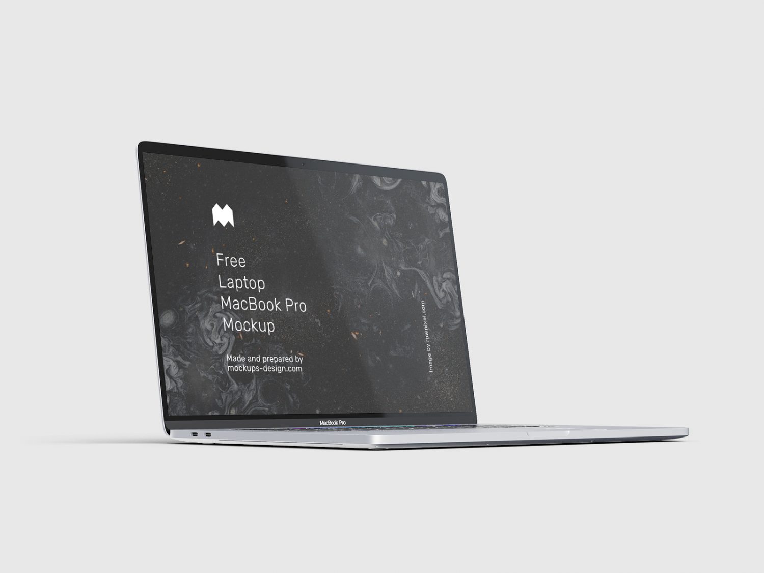 4 Free MacBook Pro mockups PSD