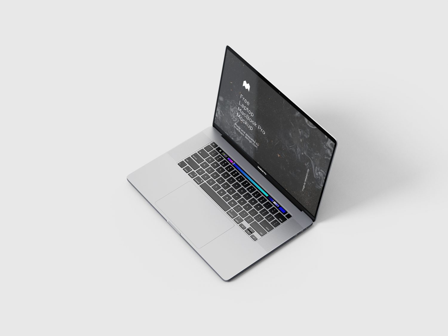 4 Free MacBook Pro mockups PSD