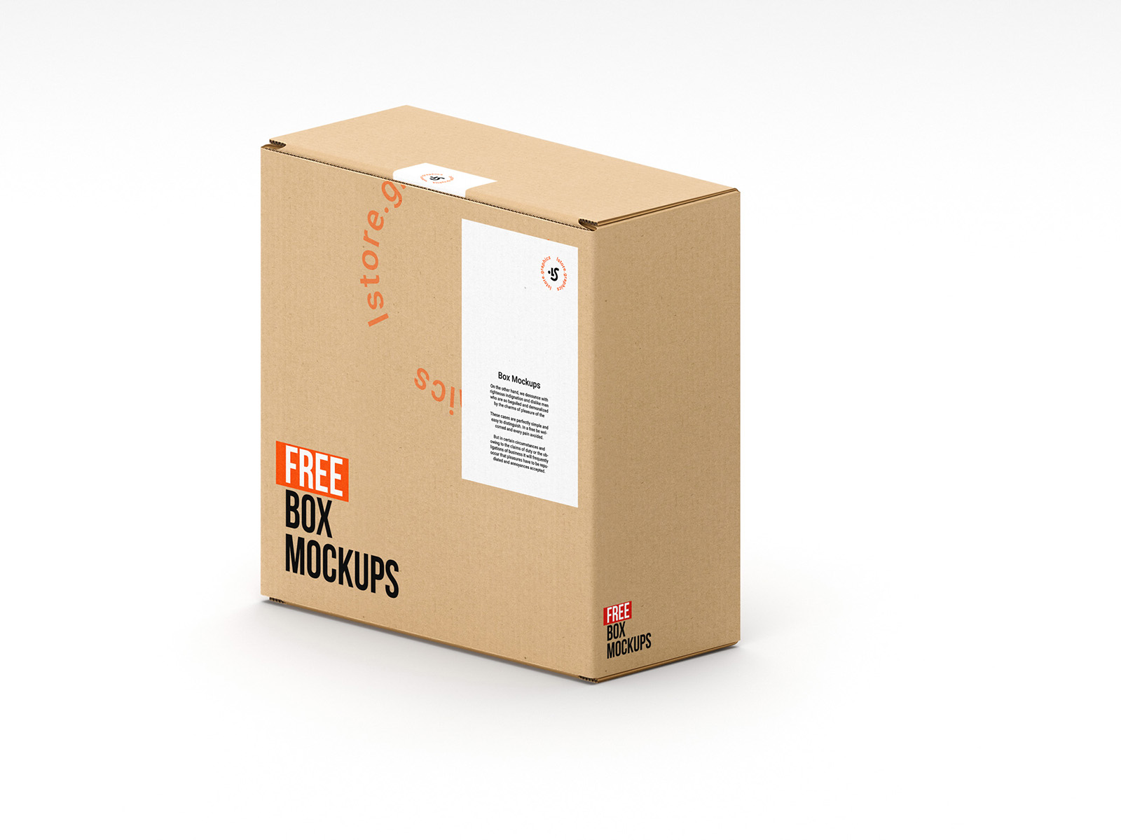 Download 7 Free Box Mockups Photoshop PSD - Best Free Mockups