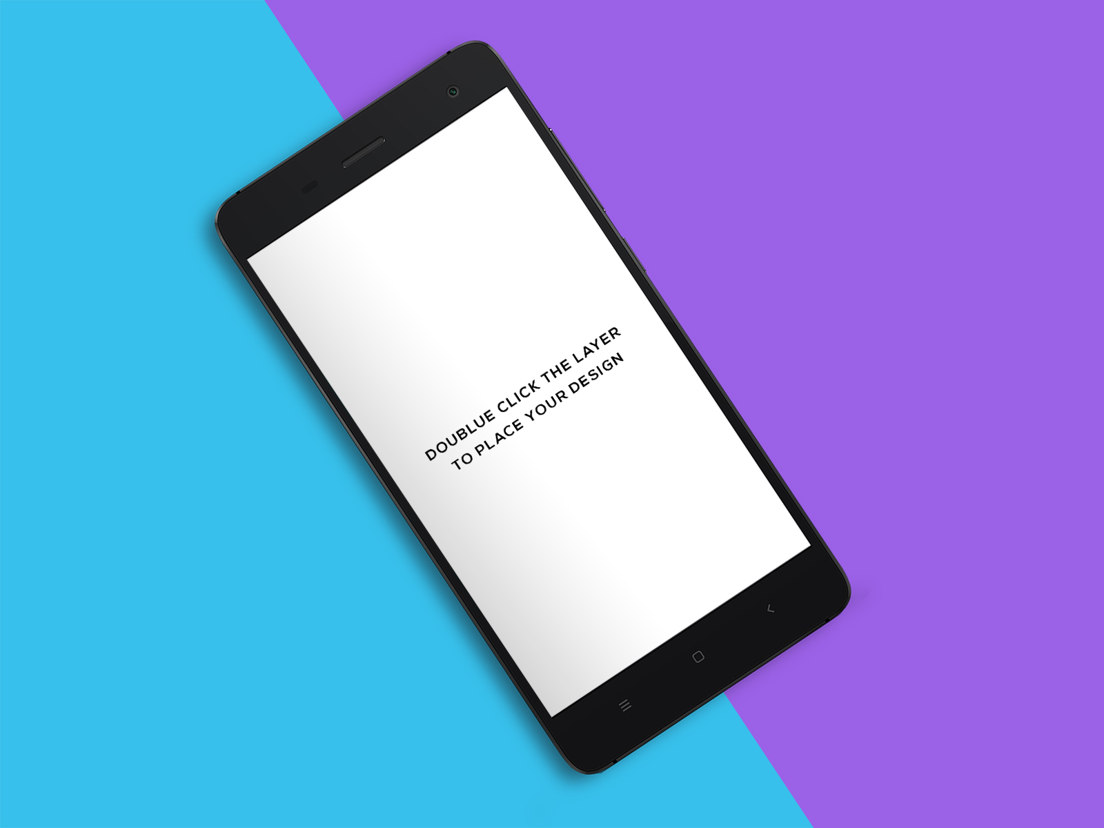 Android Phone PSD Mockup