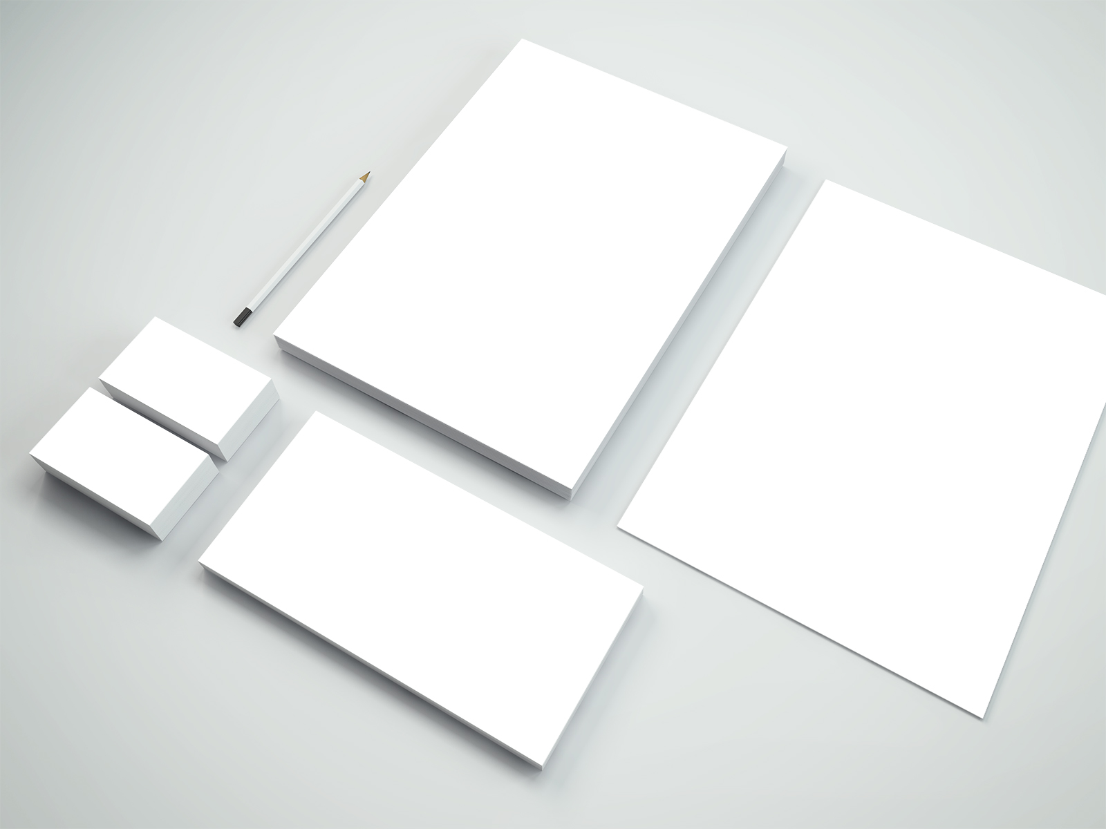 Branding Stationery PSD Mockup #6