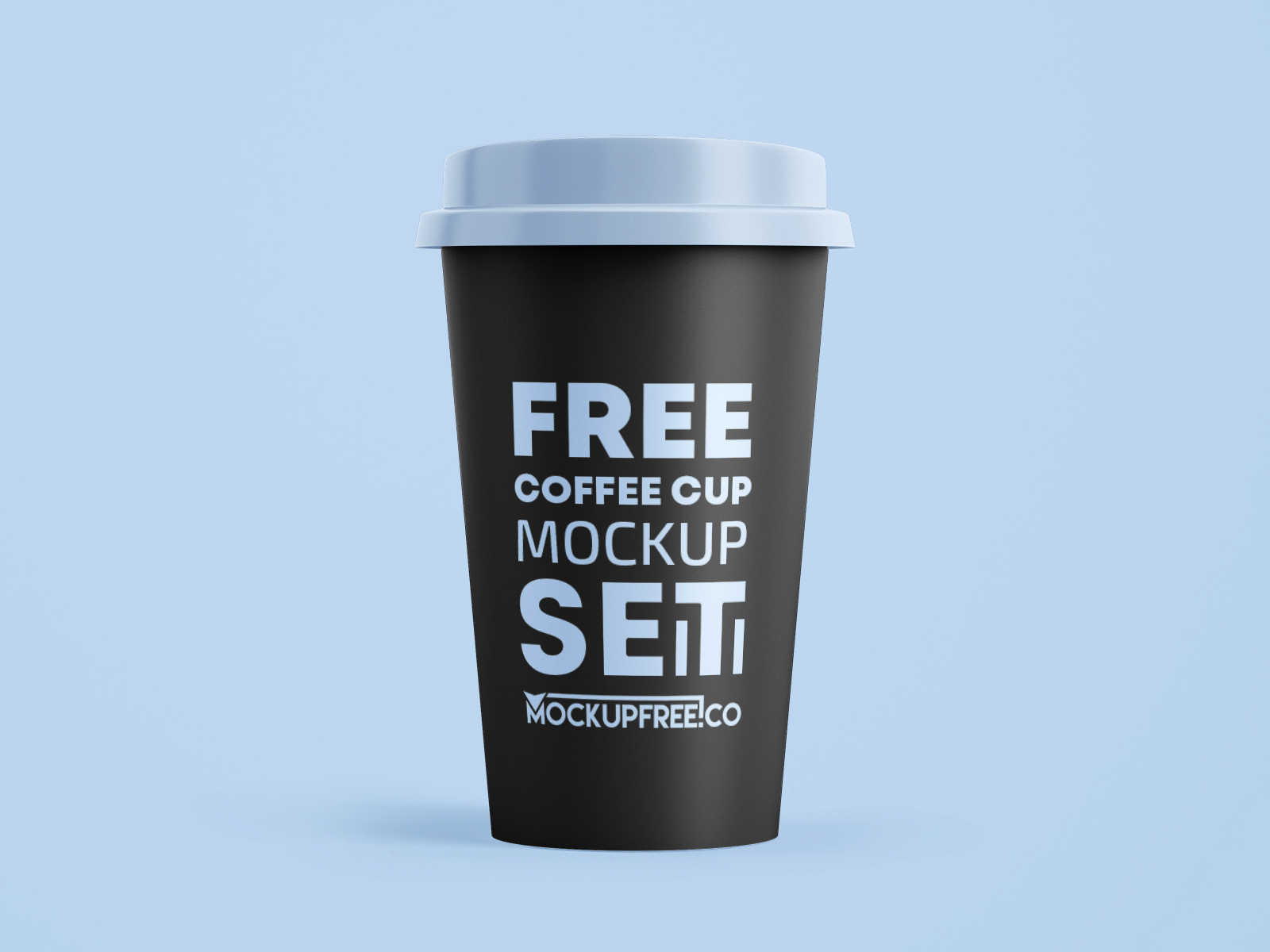 Free Big Coffee Cup Mockup (PSD)