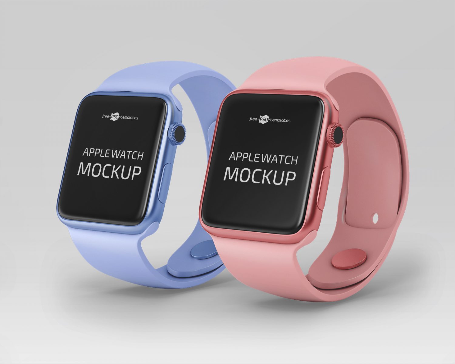 Free Apple Watch Mockups PSD