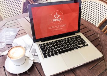 Free Macbook Mockup Terrace