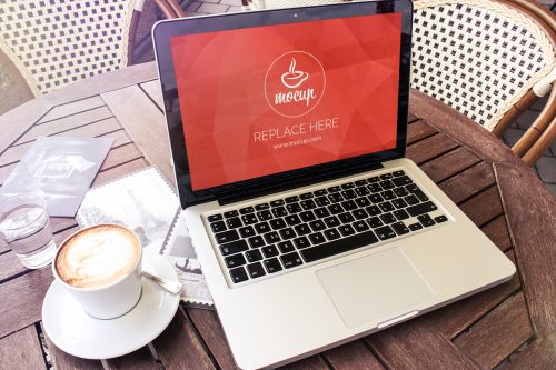 Free Macbook Mockup Terrace