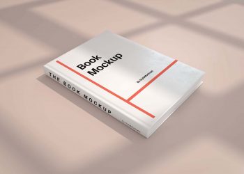 Free Perspective Book Mockup PSD