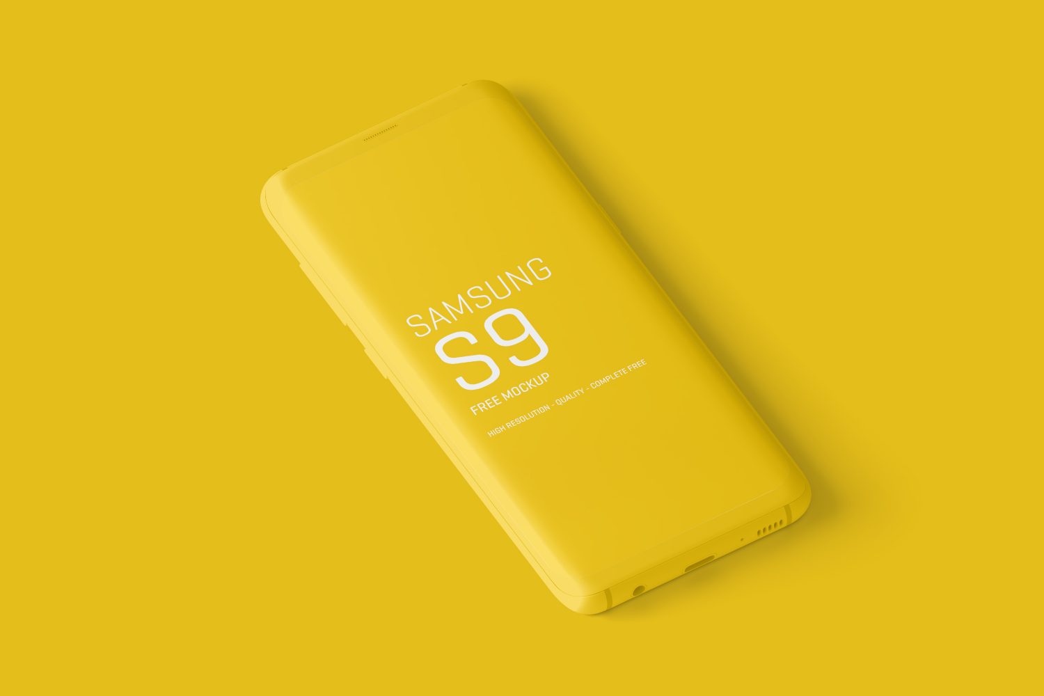 Free Samsung Galaxy S9 Mockup