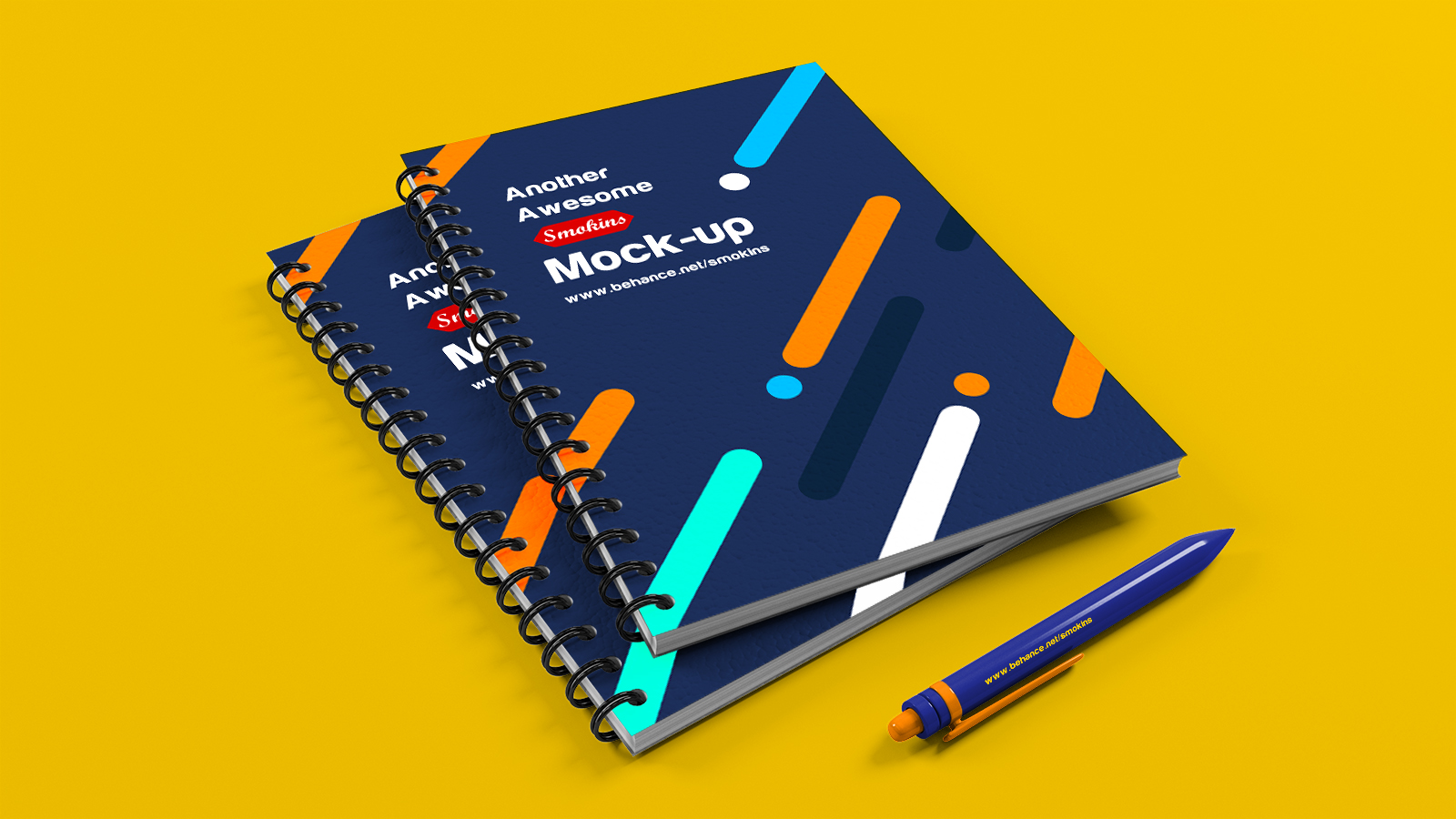 Download Free Spiral Notebook Mockup Best Free Mockups