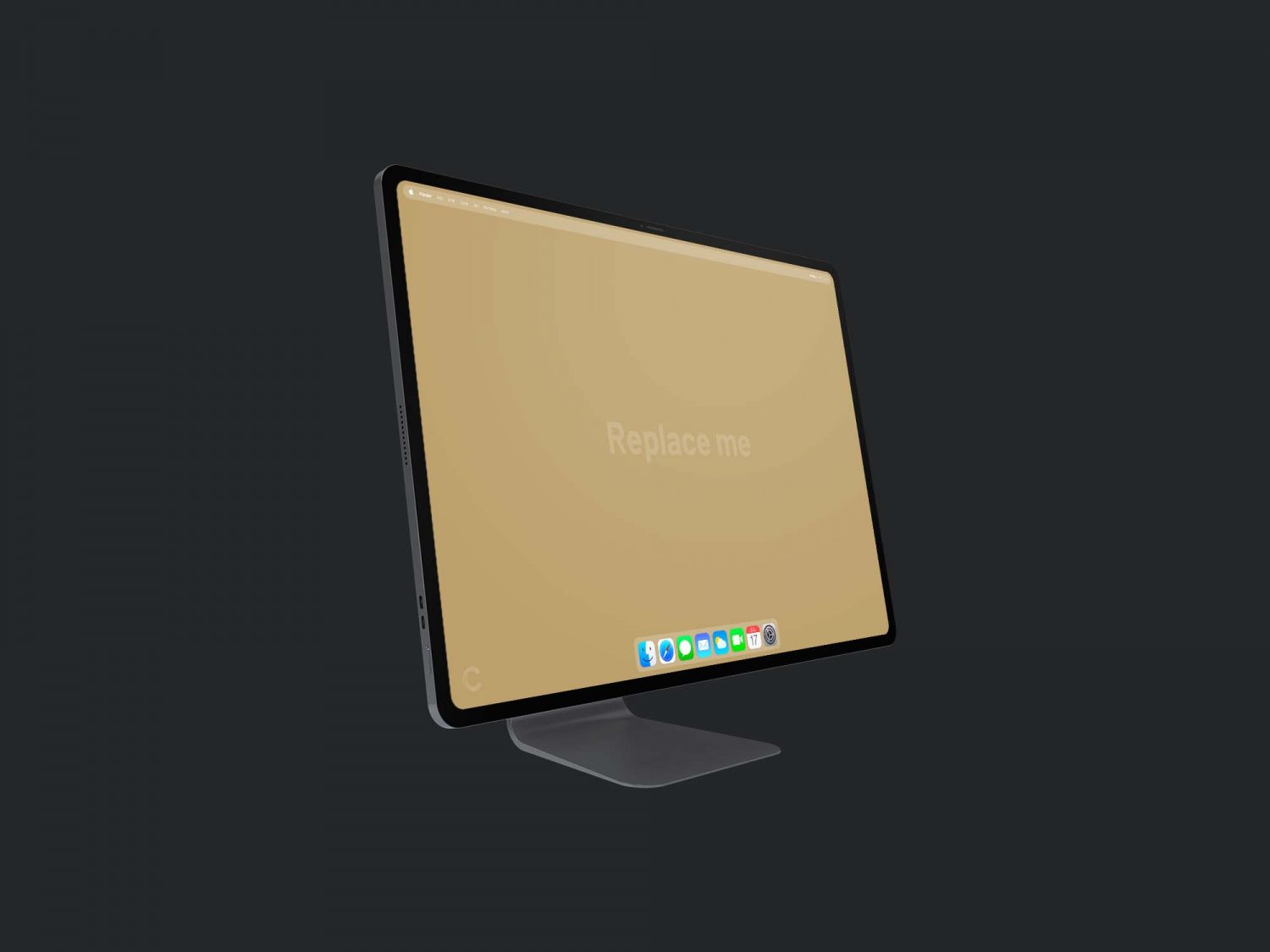 Free iMac Pro Mockup Concept PSD