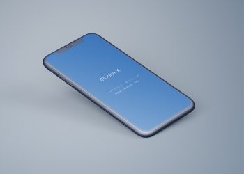 Free iPhone X Mockup PSD