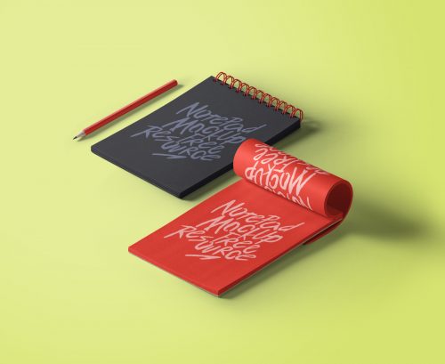 PSD Notepad Mockup