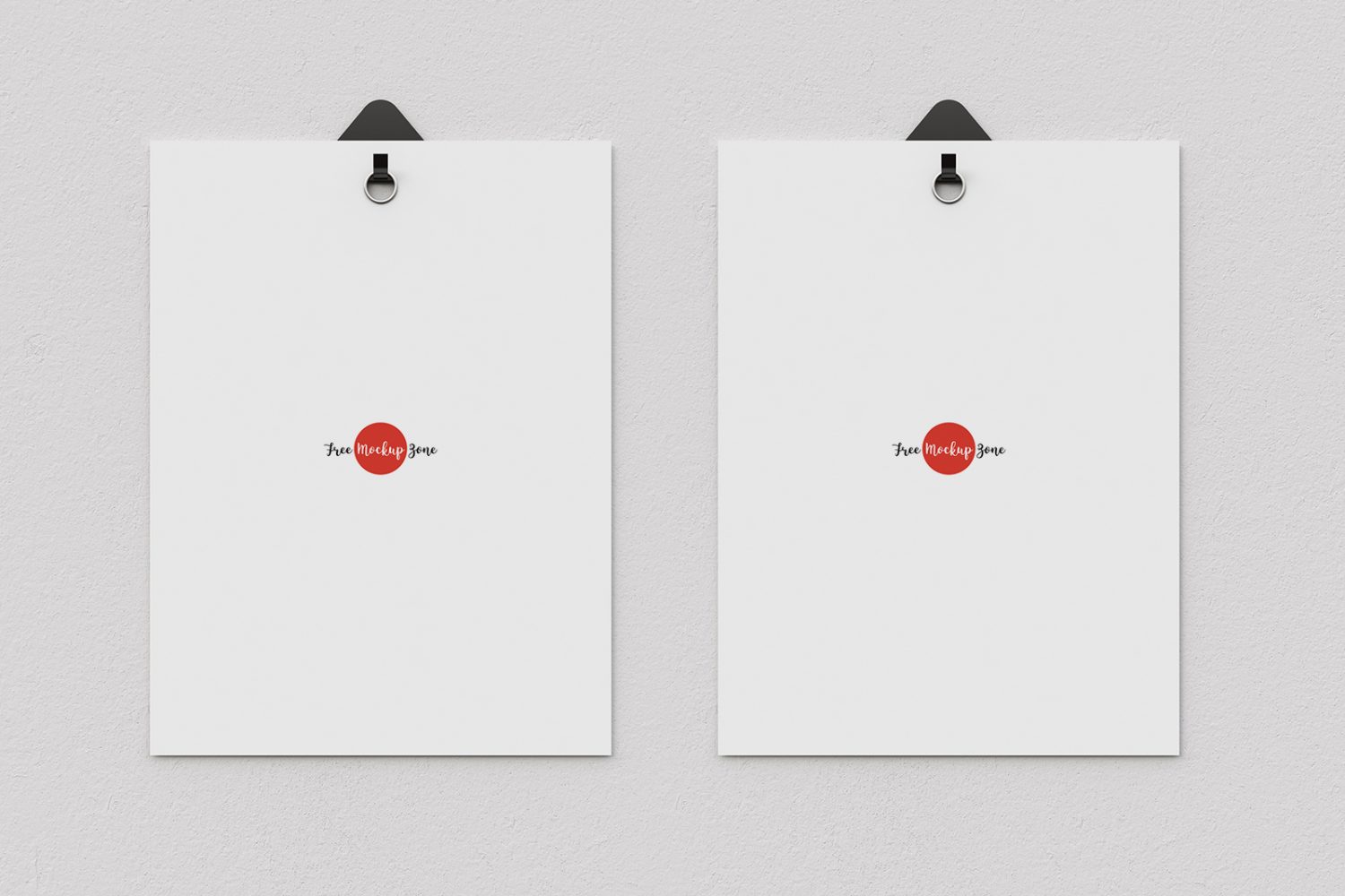 2 Poster Mockups PSD