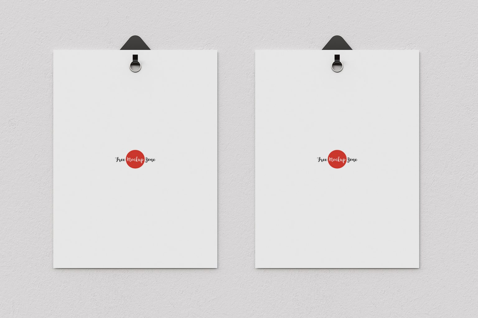 2 Poster Mockups PSD | Free Mockup World