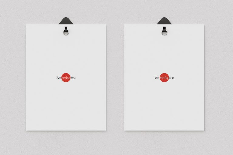 2 Poster Mockups PSD | Free Mockup World