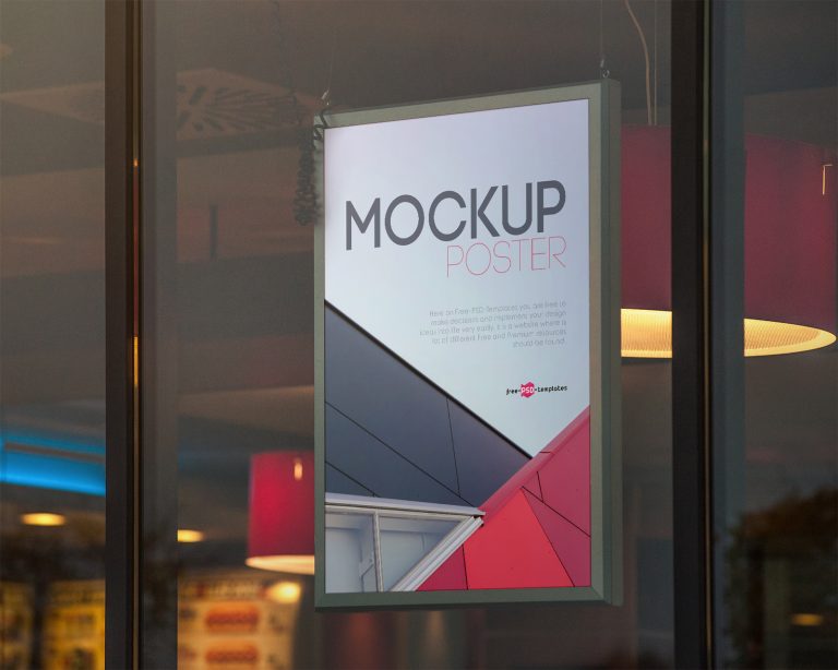 Download Realistic Poster Mockup PSD 01 - Best Free Mockups