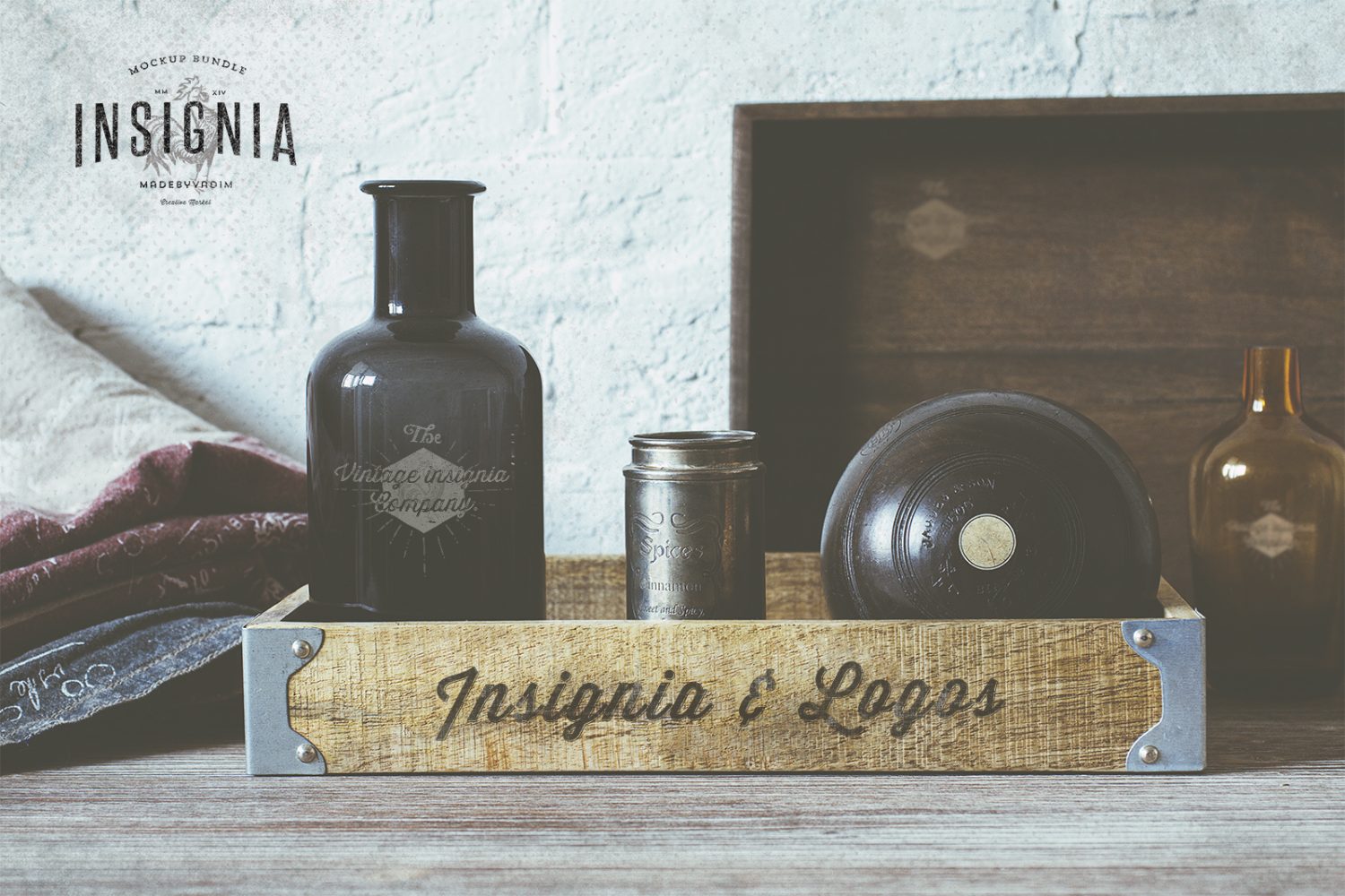 Vintage Style Mockup Bundle