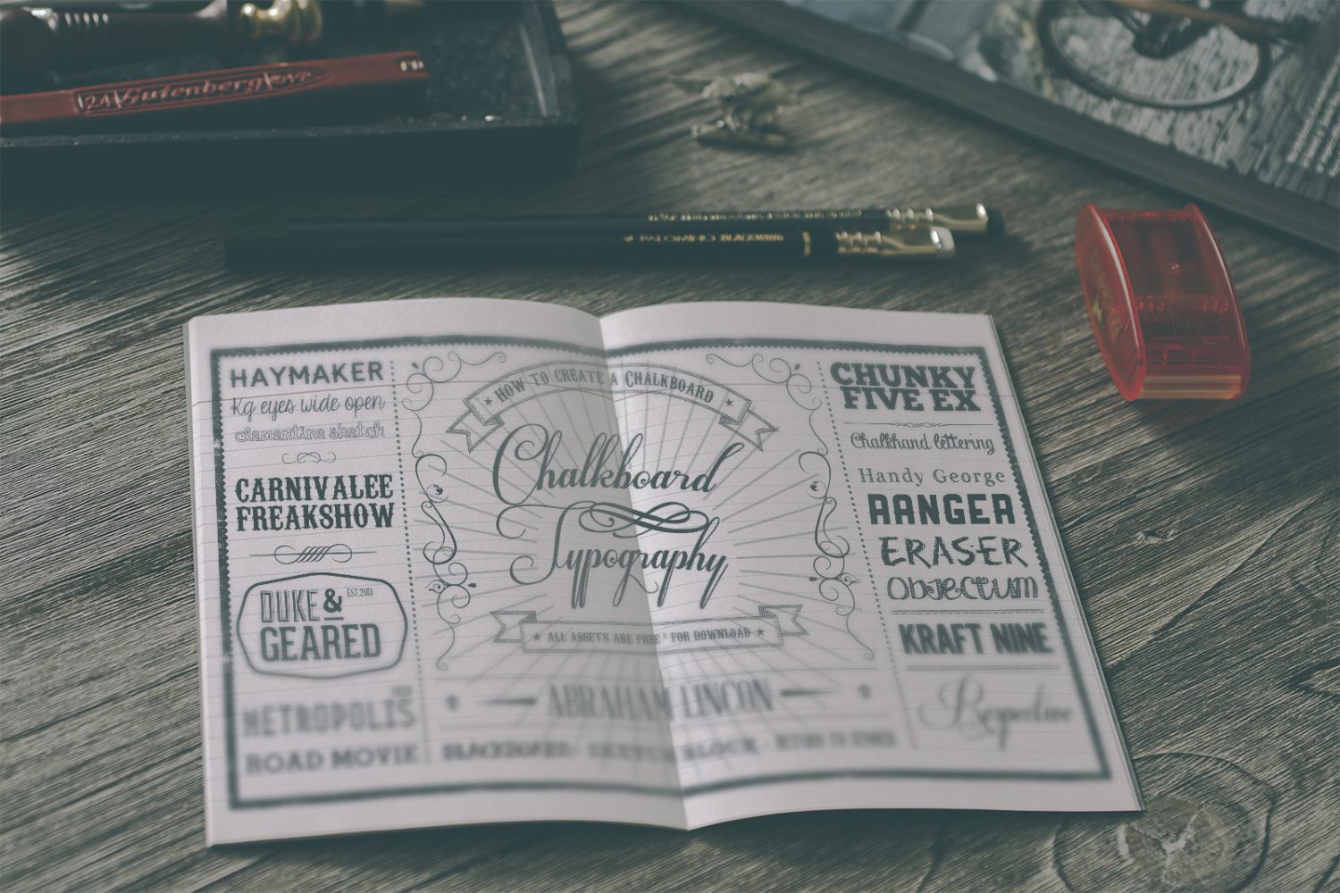 Vintage Style Mockup Bundle