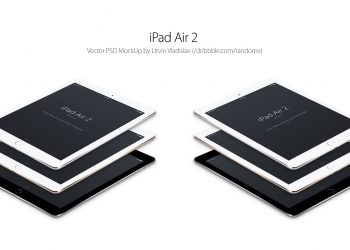 iPad Air 2 Perspective Mockup